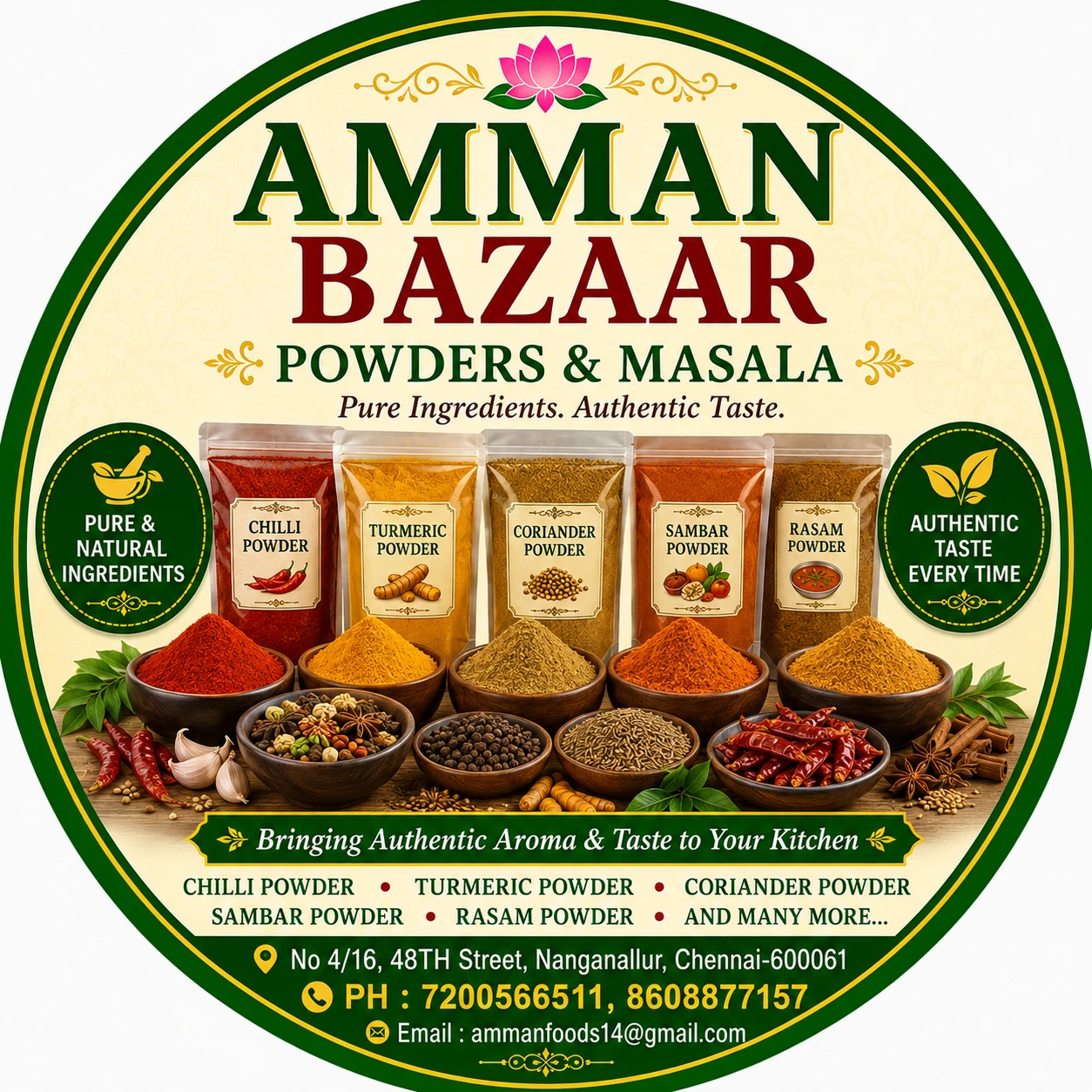 Powders & Masalas